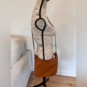 Ah Dorned brown Vegan Messenger bag